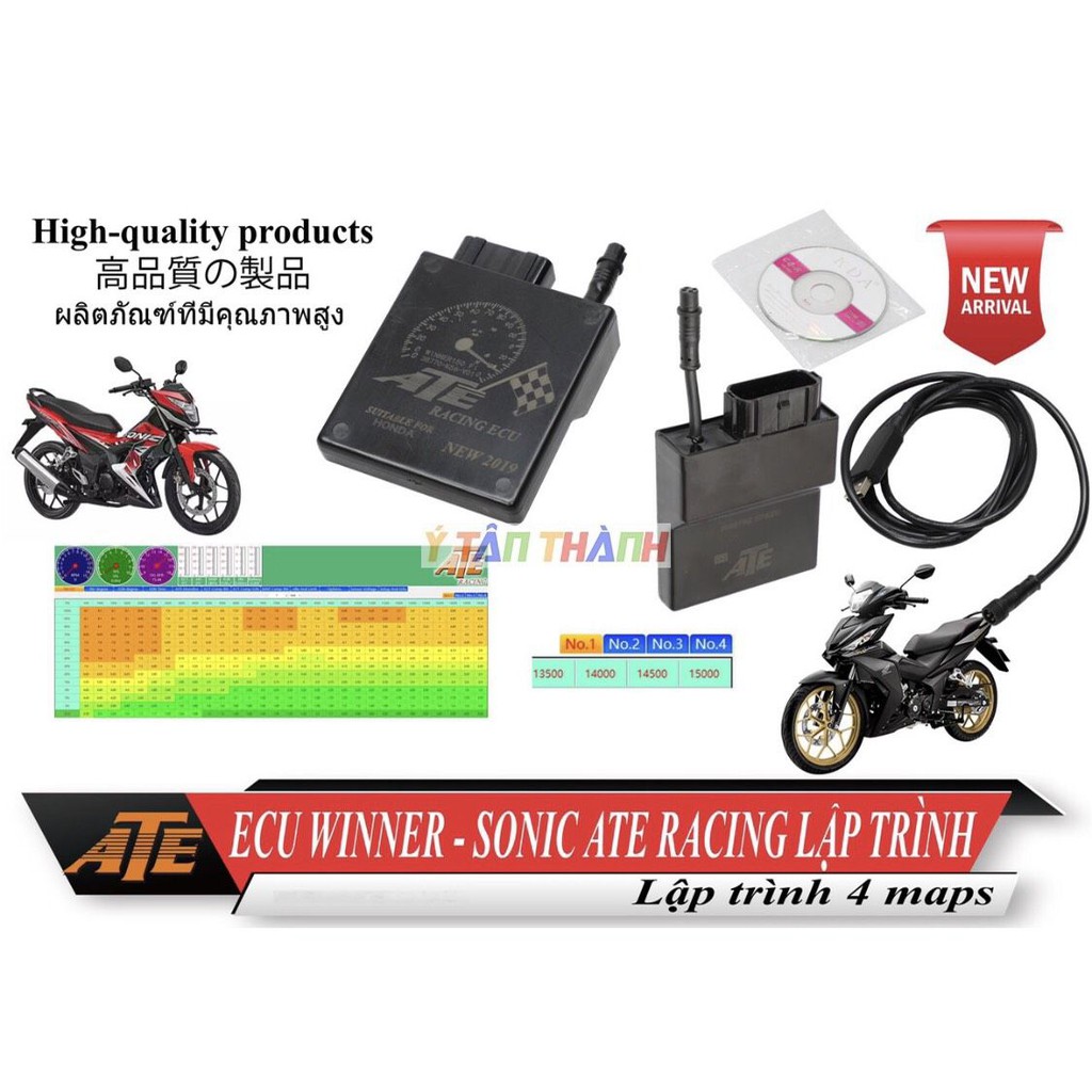 ECU sonic 150 lập trình