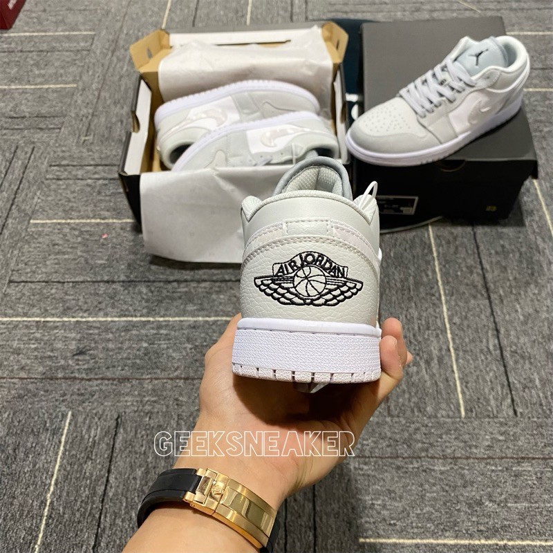 [GeekSneaker] Giày Jordan 1 Low White Camo | BigBuy360 - bigbuy360.vn