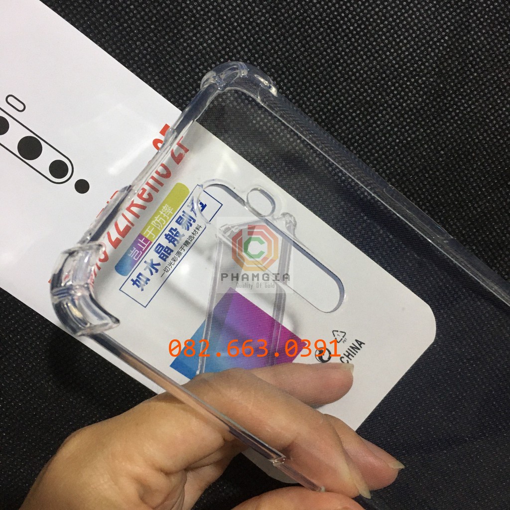 Ốp lưng Oppo reno 2z/ 2f chống sốc dẻo trong silicon