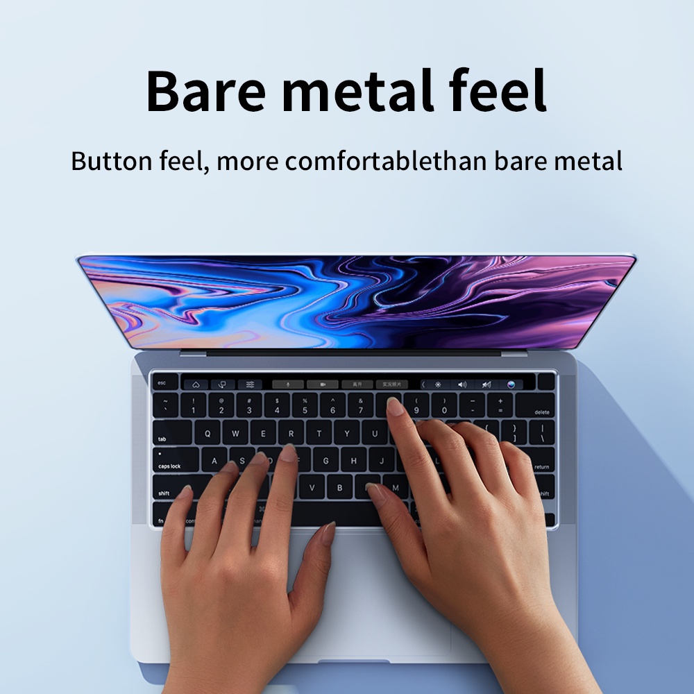 Miếng dán bàn phím máy tính xách tay SMARTDEVIL chống thấm nước siêu mỏng trong suốt thích hợp cho Macbook Pro 15 2020