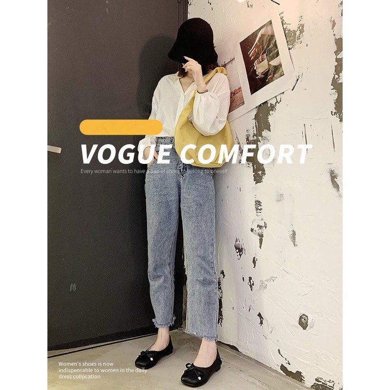 Giày Búp Bê . Da Lì Phối Nơ Chuông 115753_151461