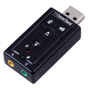USB âm thanh SOUND 7.1 Cho Máy Tính Và Laptop - Có Nút Chỉnh Âm Lượng