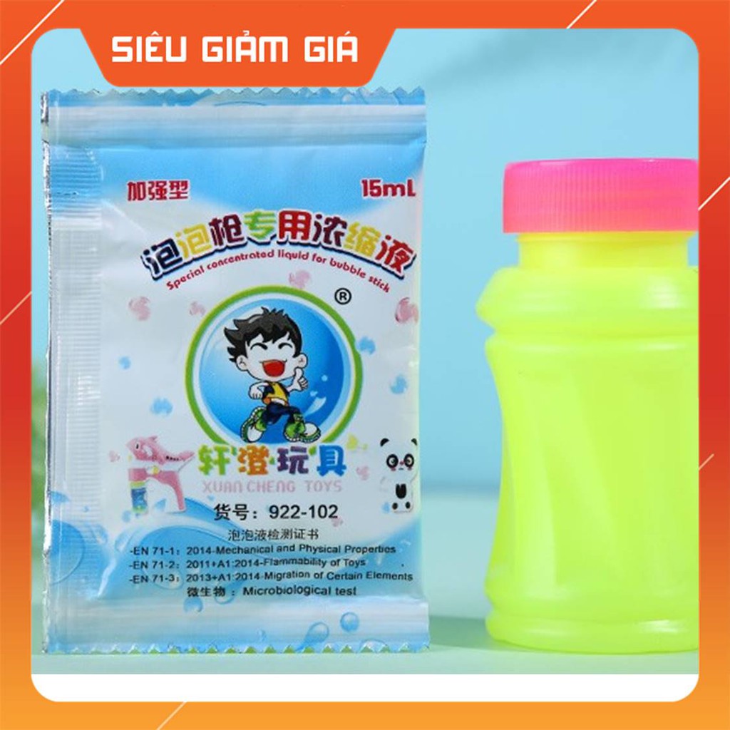 Túi Nước Pha Bong Bóng Xà Phòng ? Hcm - Giá Sỉ ? Dùng Pha Cho Súng Bắn Bong Bóng, Que Thổi