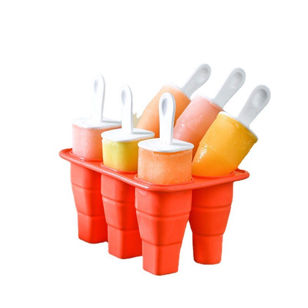 JARRED Khuôn Silicone Làm Kem Que Thủ Công Dễ Tháo Rời Tiện Dụng