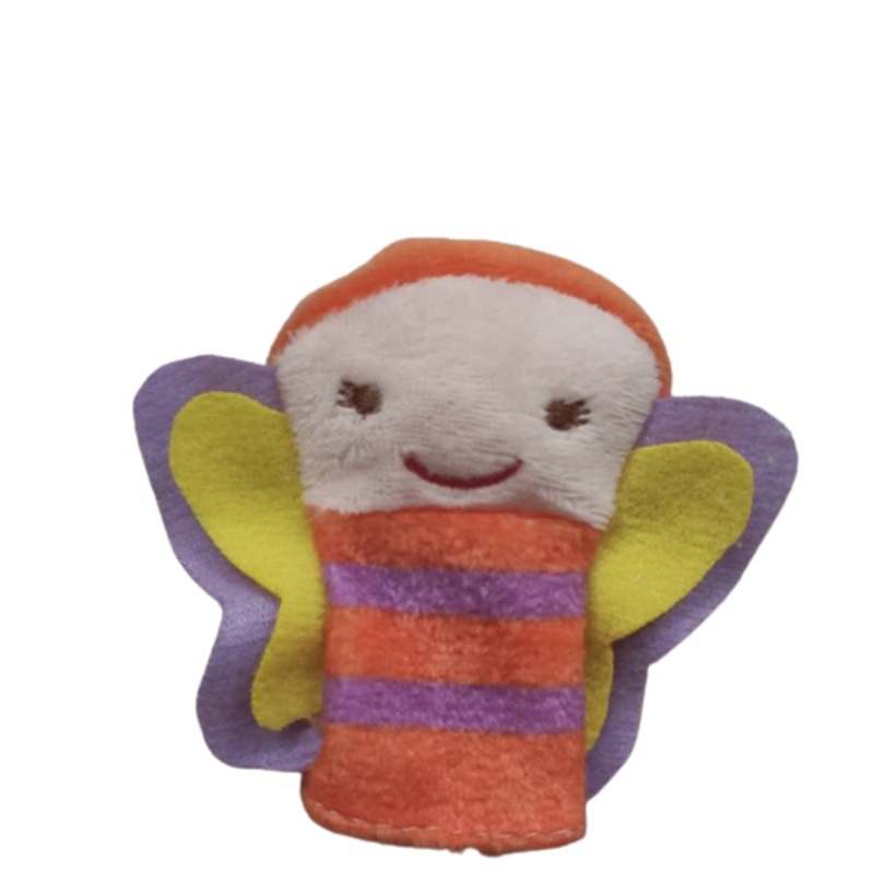 New 5Pcs/Set Animal Finger Puppets Plush Toy Set Story Time Props For Toddlers Baby