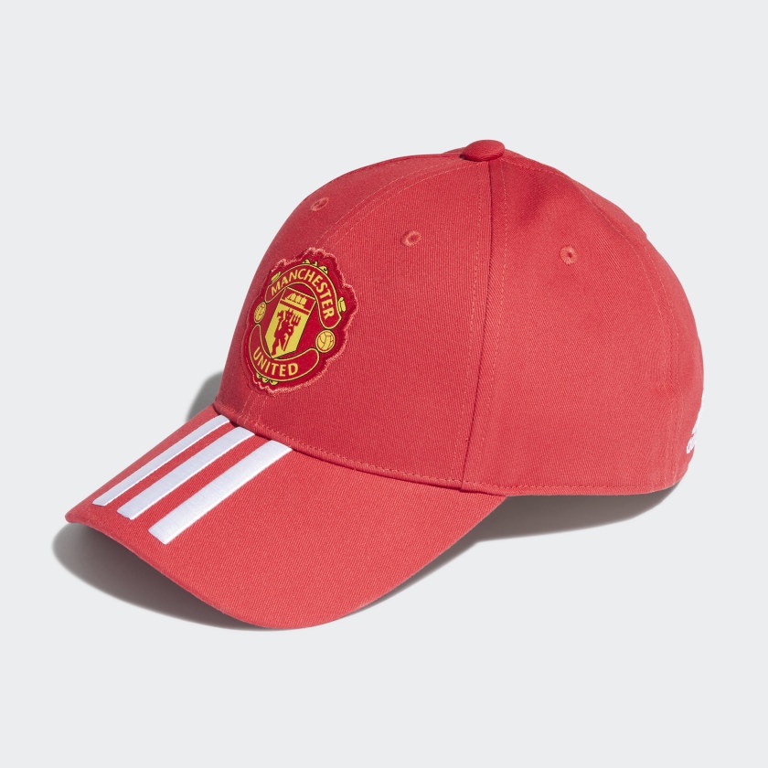 Nón Manchester United 2021 2022 home red cap hat Adidas GU0112 cầu thủ bóng đá