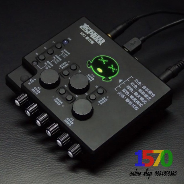 Sound card livestream XOX KX2 🚛 FREESHIP 🚛 phiên bản nâng cấp của sound card XOX K10