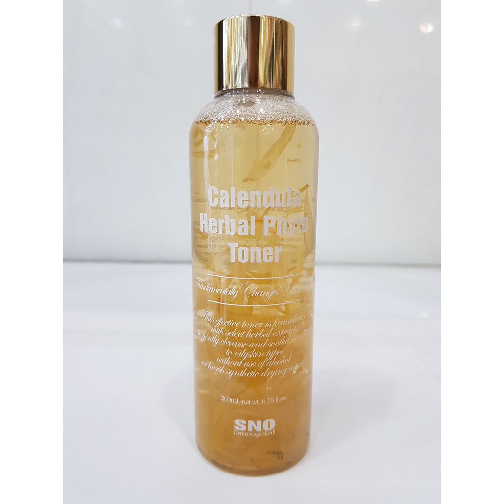 Nước Hoa Hồng Hoa Cúc SNO Calendula Herbal Phyto Toner 200ml