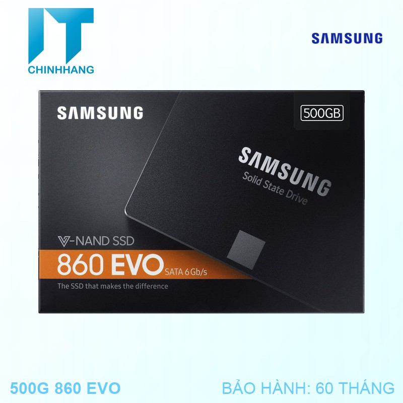 Ổ Cứng SSD Samsung 500GB 860 EVO - Hàng Chính Hãng