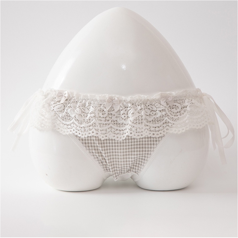 Quần Lót Dây Viền Ren Bánh Bèo cao cấp mềm mại kháng khuẩn sexy gợi cảm QL46