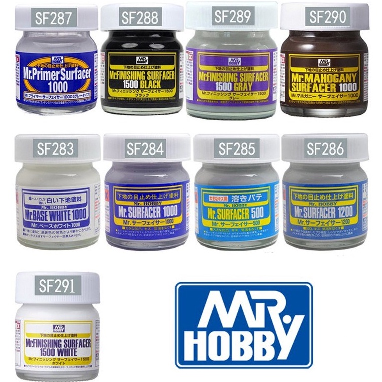 Sơn mô hình Sơn lót Surfacer Primer Mr.Hobby - 40ml