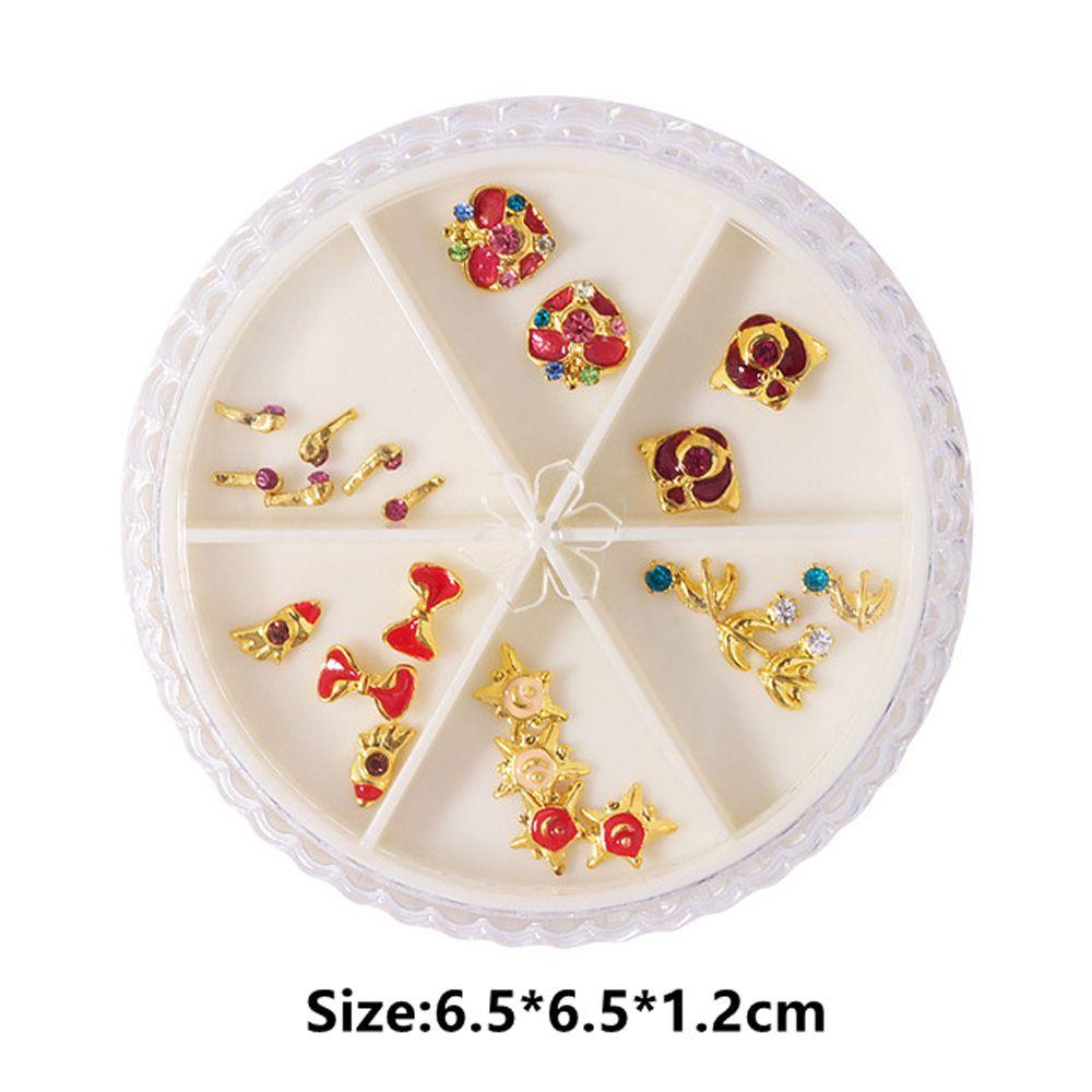 Phụ Kiện Trang Trí Móng Tay 3D Đính Đá Zircon Xinh Xắn Cho Nữ|Phụ Kiện Trang Trí Móng Tay DIY Xinh Xắn
