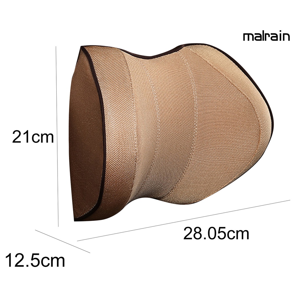 Gối Tựa Đầu Hình Chữ U 3D Bằng Cao Su Non Nảy Chậm Đa Năng Cho Xe Hơi