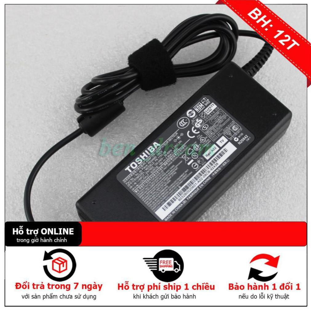 Sạc cho laptop Toshiba 19V-4.74A đầu 5.5 * 2.5 mm