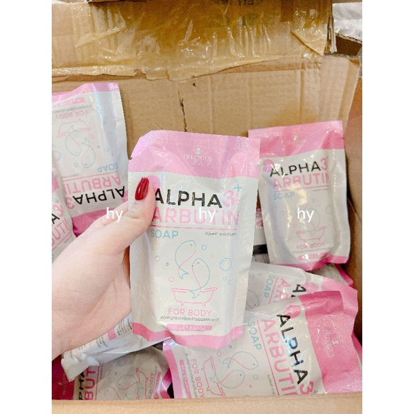 XÀ BÔNG TẮM TRẮNG ALPHA ARBUTIN COLLAGEN SOAP