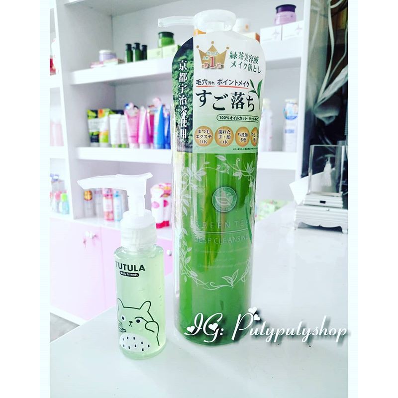 GEL TẨY TRANG SANTA MARCHE GREEN TEA DEEP CLEANSING HÀNG NỘI ĐỊA NHẬT