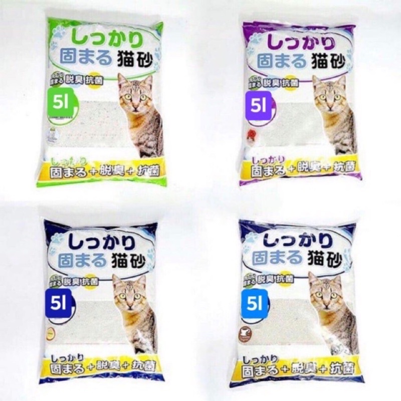 CÁT VỆ SINH MÈO - CÁT NHẬT TRẮNG 5L/10L - Mì's Store