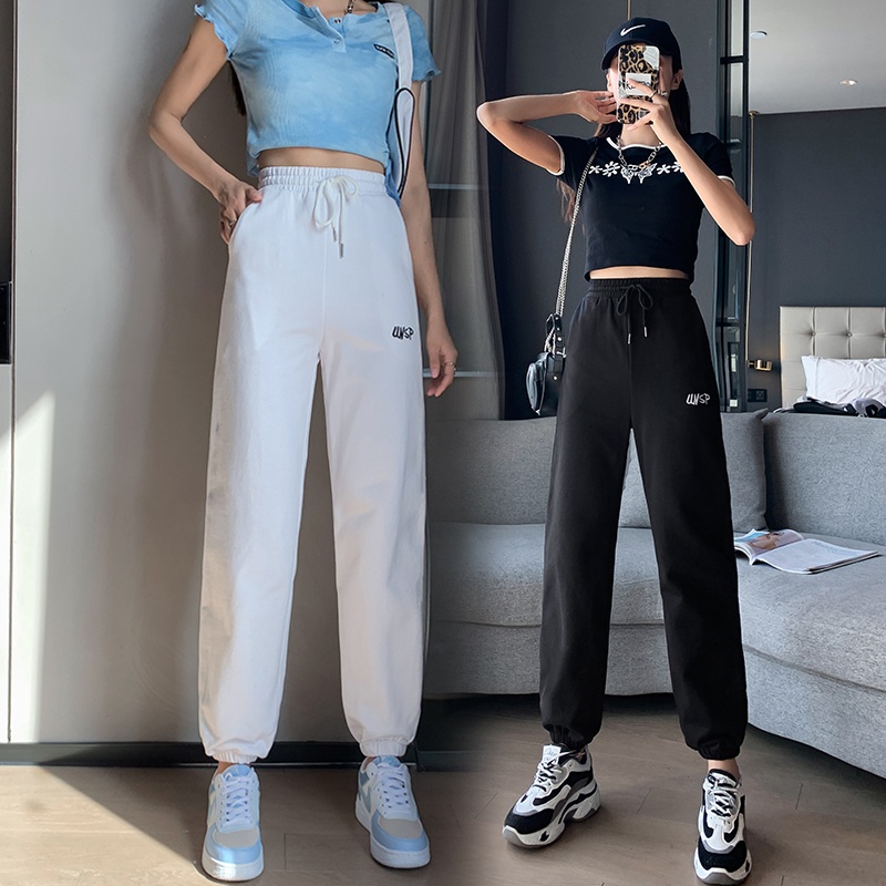 NRVP Quần Thể Thao Ống Rộng Phong Cách Thời Trang Hàn Quốc Dành Cho Nam Và Nữ