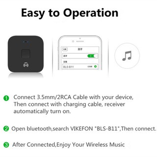 Thiết Bị Nhận Bluetooth , NFC Cho Loa Và Amply BLS-B11 - Bộ thu Bluetooth B11 -dc4308