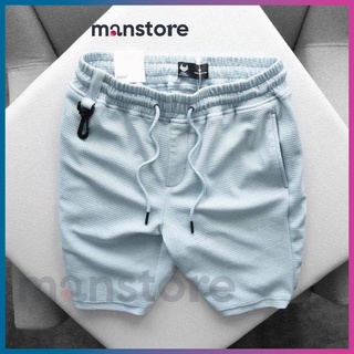 Quần đùi thể thao nam, quần short thun nam dệt sợi cho hè mát mẻ