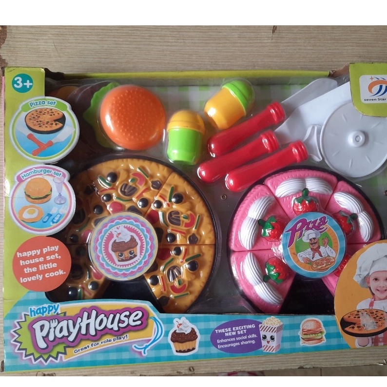 Bộ đồ nhà bếp nướng bánh mì hello kitty