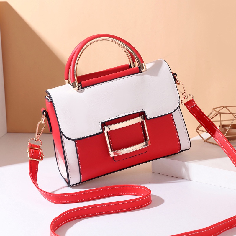 Túi Đeo Vai Sức Chứa Lớn Có Dây Kéo Sau Lưng Phong Cách Retro Đơn Giản Dễ Phối Đồ