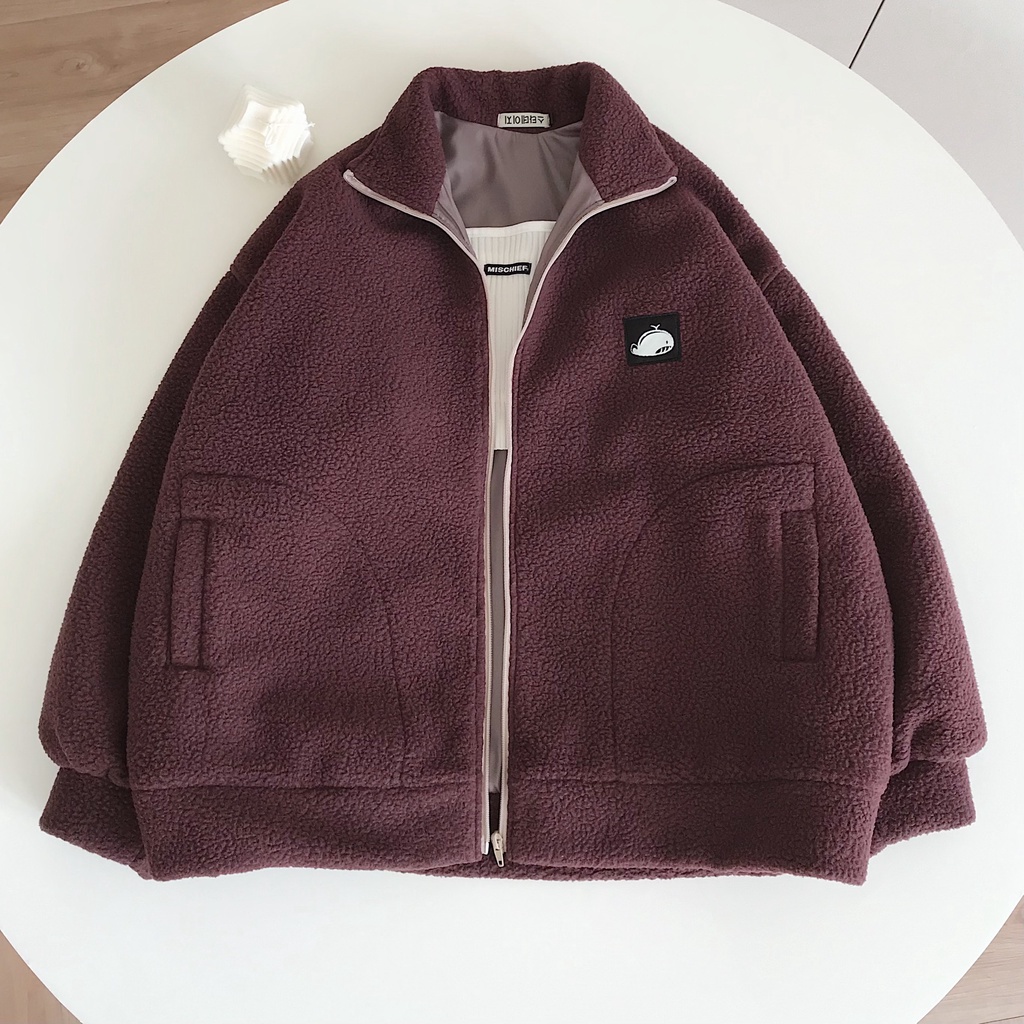 Áo Khoác Jacket Form Rộng Nữ JEMCLOSET Hayon Chất Liệu Bông Ấm Áp Cho Mùa Đông Màu Sắc Trẻ Trung Thoải Mái Mix Đồ -10216 | BigBuy360 - bigbuy360.vn