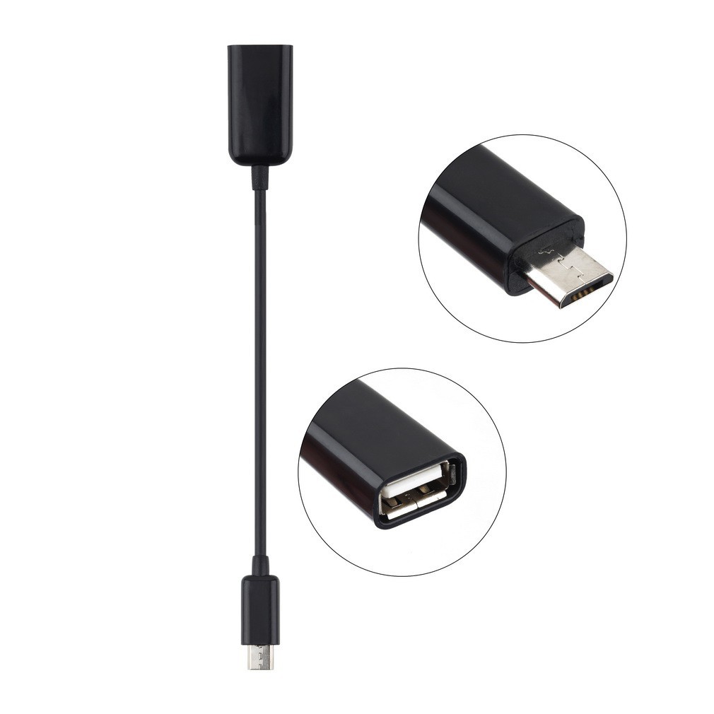 Cáp OTG kết nối smartphone với cổng USB