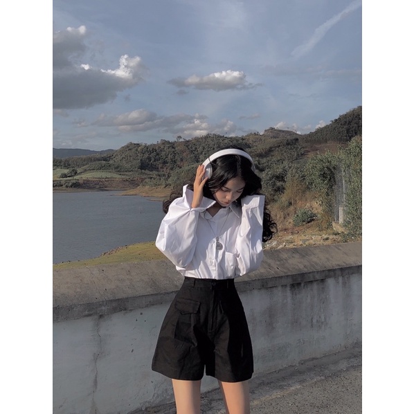 [ẢNH THẬT ĐỘC QUYỀN REPLEI1986] Quần shorts 2 túi nắp