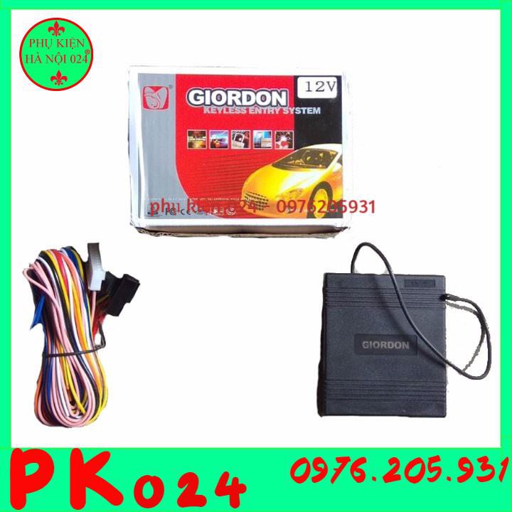 Bộ Điều Khiển Khóa Cửa Ô Tô Từ Xa Giordon 12V S-15