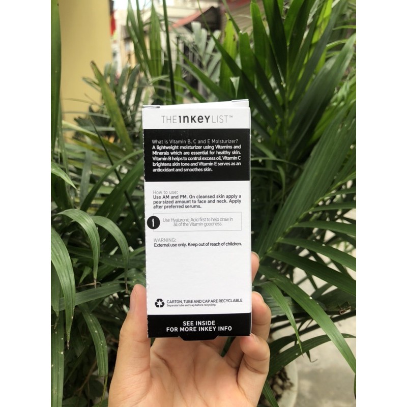 [BILL SEPHORA] KEM DƯỠNG ẨM VITAMIN B, C VÀ E - THE INKEY LIST | BigBuy360 - bigbuy360.vn