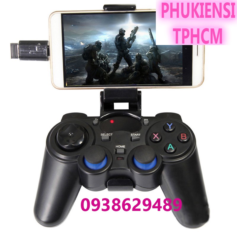 Tay cầm chơi game không dây GamePad 850M USB 2.4G - Tay cầm không dây cho PC, Laptop, Smart TV, TV box