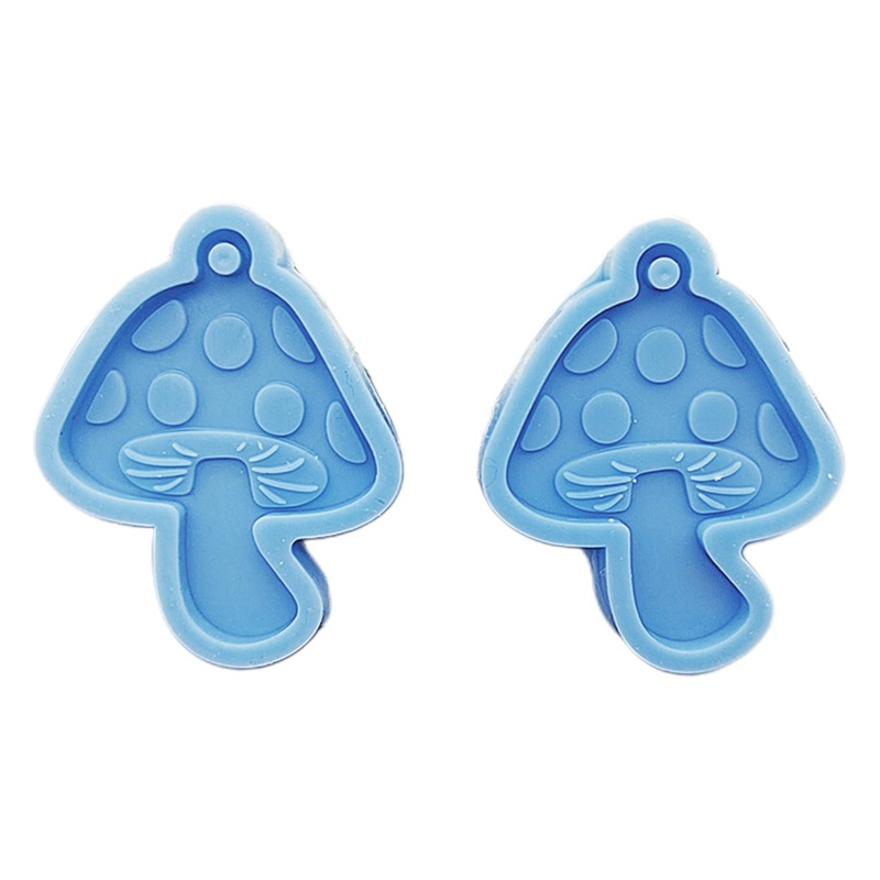 Set 3 Khuôn Silicone Hình Nấm Làm Bông Tai
