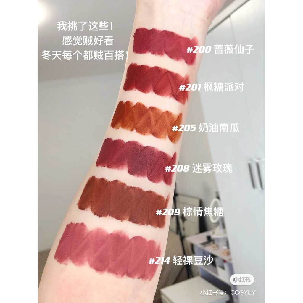 Son kem JILL LEEN  màu sắc thời trang  Nội Địa Trung