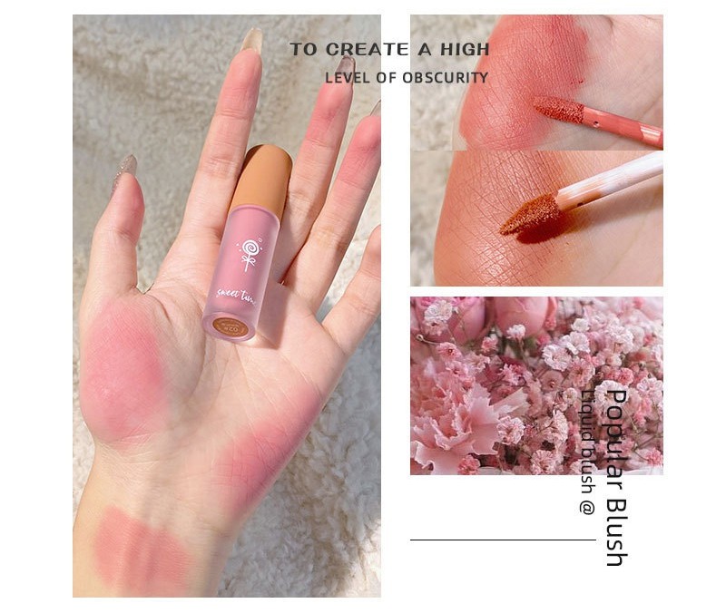 [Hàng mới về] Phấn má hồng dạng lỏng Sweet Time đa dụng cao cấp | BigBuy360 - bigbuy360.vn