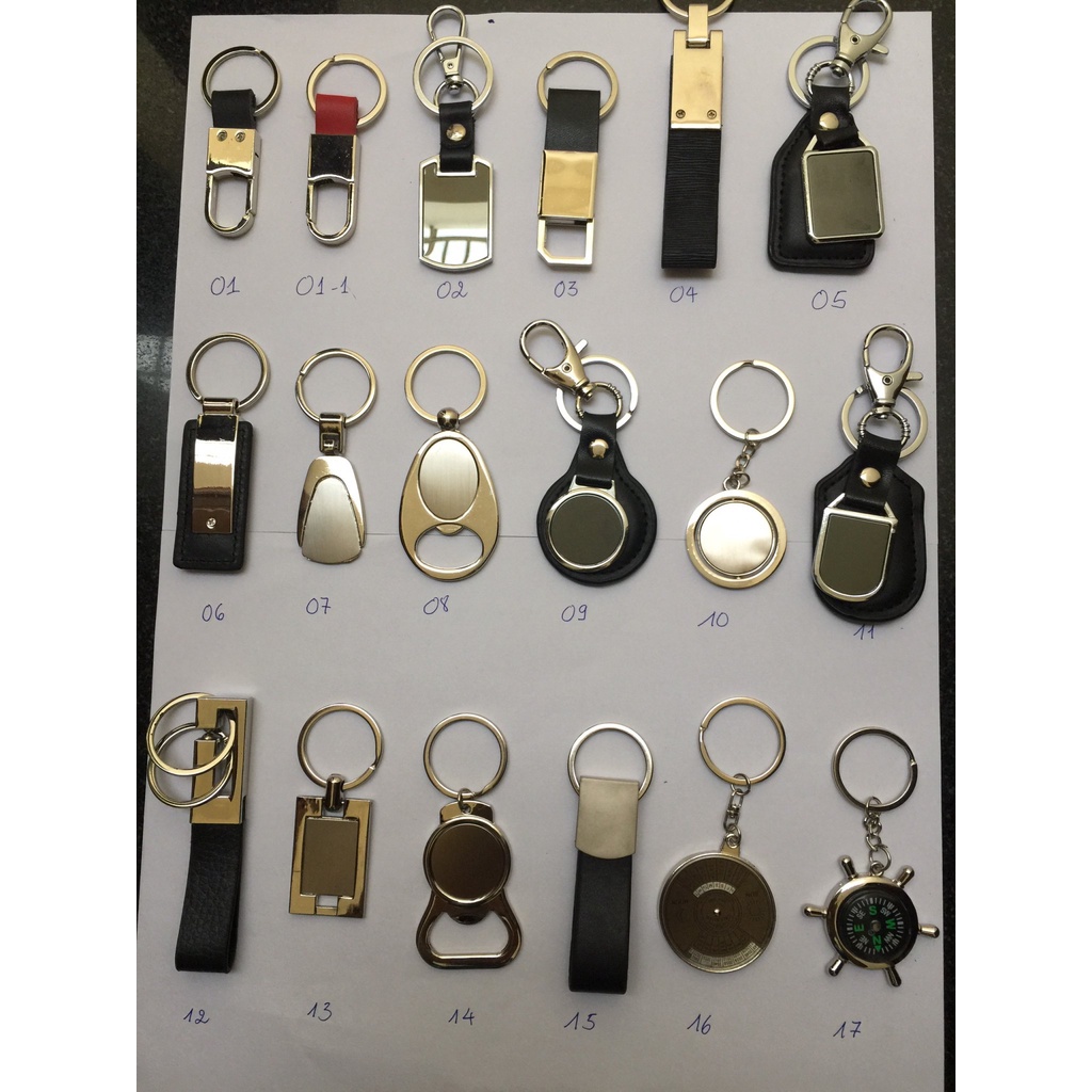 Móc Khóa Kim Loại Khắc Tên - Món Qùa Tặng Độc Đáo