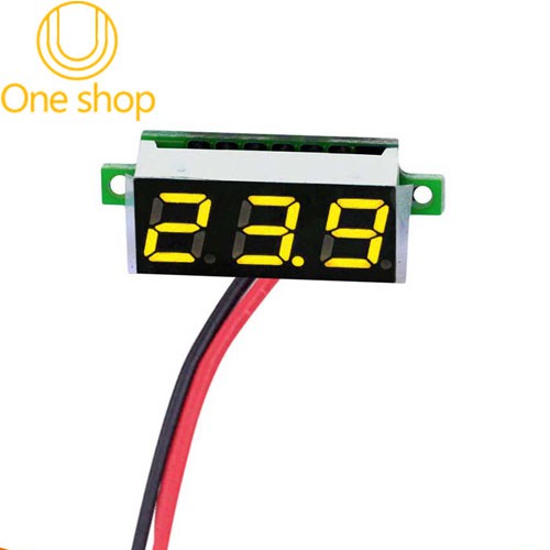 Vôn Kế Điện Tử 0.28 Inch 0-100VDC