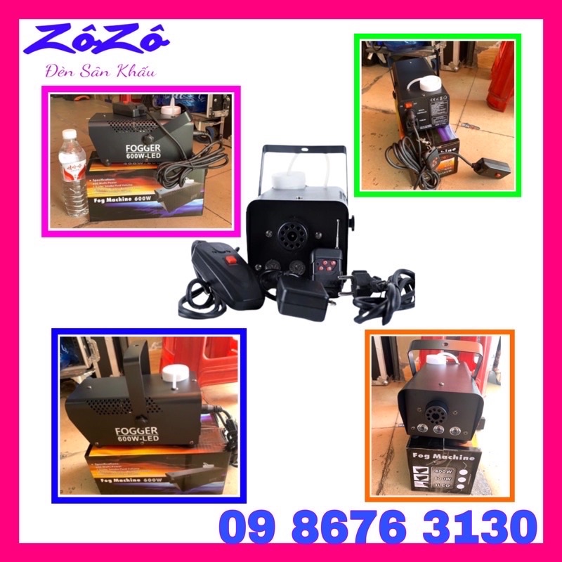 Máy khói 600w led