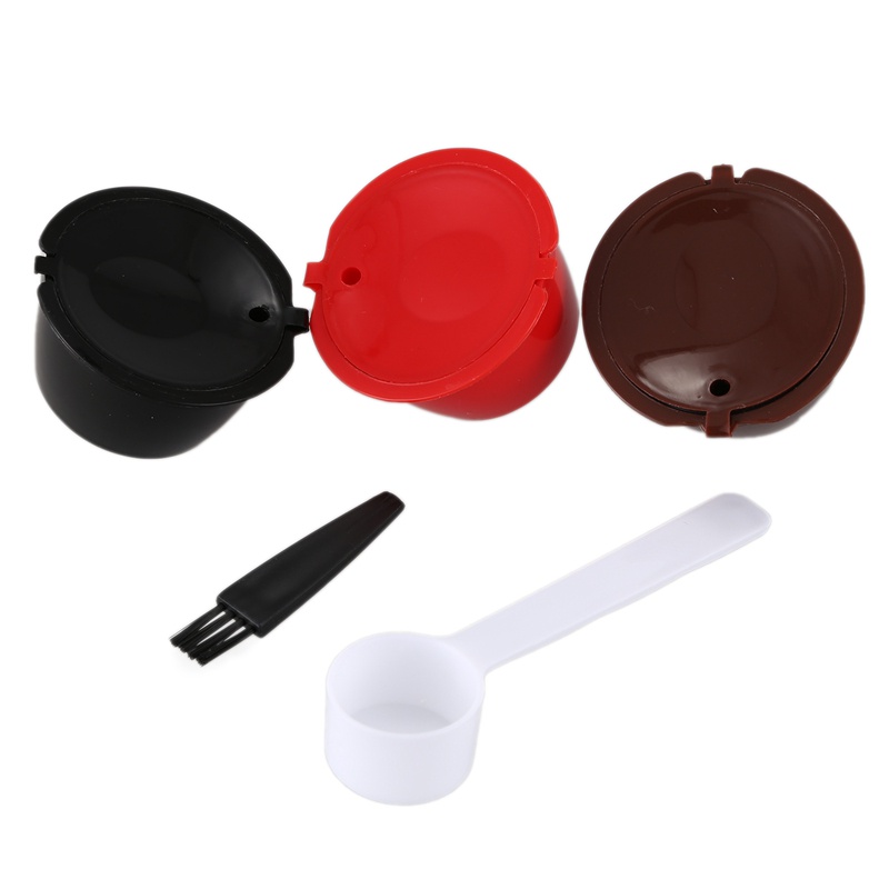 Bộ 3 Cốc Lọc Cà Phê Có Thể Tái Sử Dụng Cho Máy Pha Cà Phê Nescafe Dolce Gusto Brewers