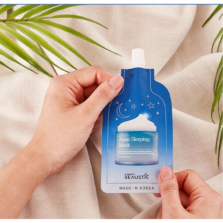 Mặt Nạ Ngủ Beausta Aqua Sleeping Mask 1ea*20ml