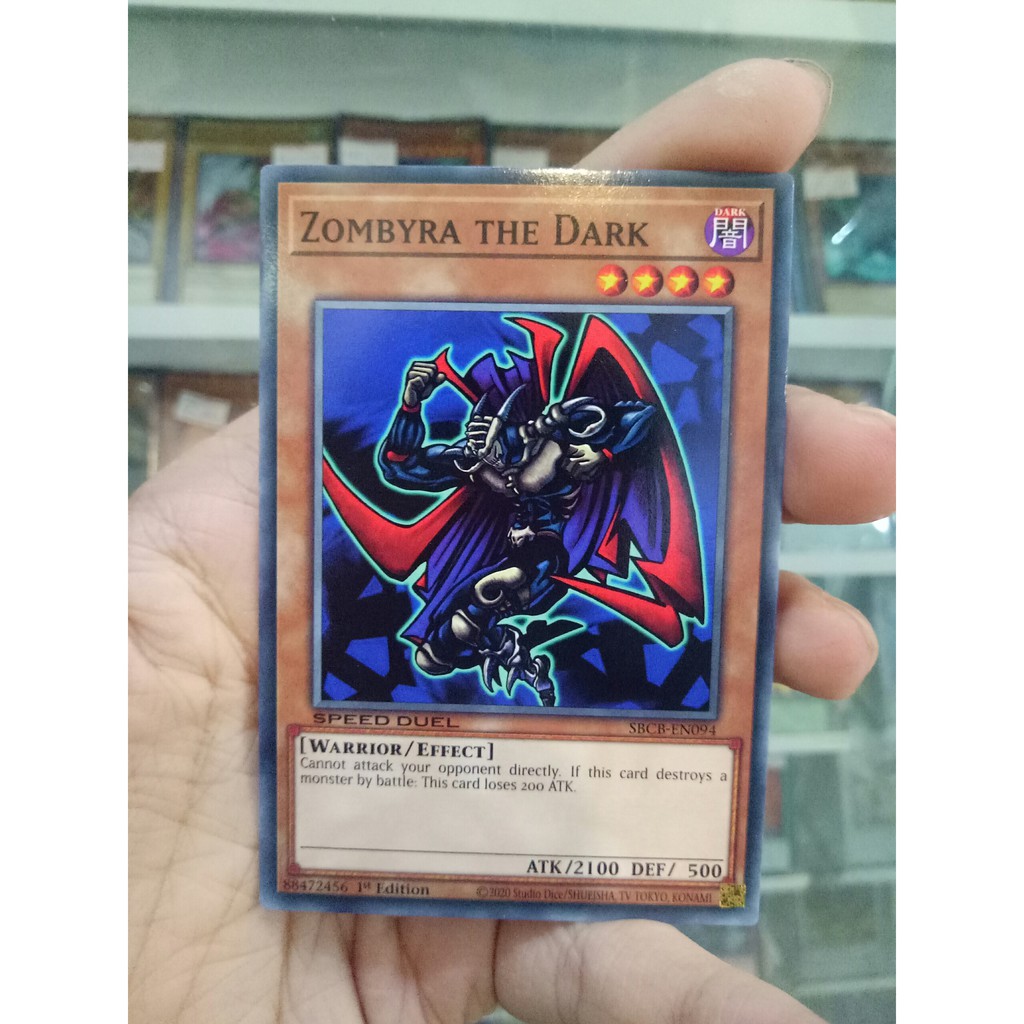 Thẻ Bài Lẻ YugiOh! Mã SBCB-EN094 - Zombyra the Dark - Common - 1st Edition