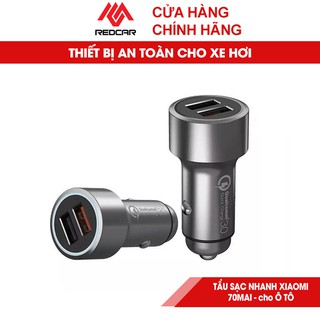 Tẩu Sạc Ô Tô Xiaomi 70mai Dành Cho Ô Tô  Sạc Nhanh, Bảo Hành Chính Hãng