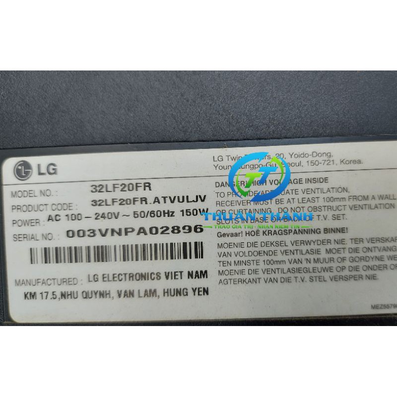 Bo tivi LG 32LF20FR