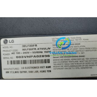 Bo tivi lg 32lf20fr