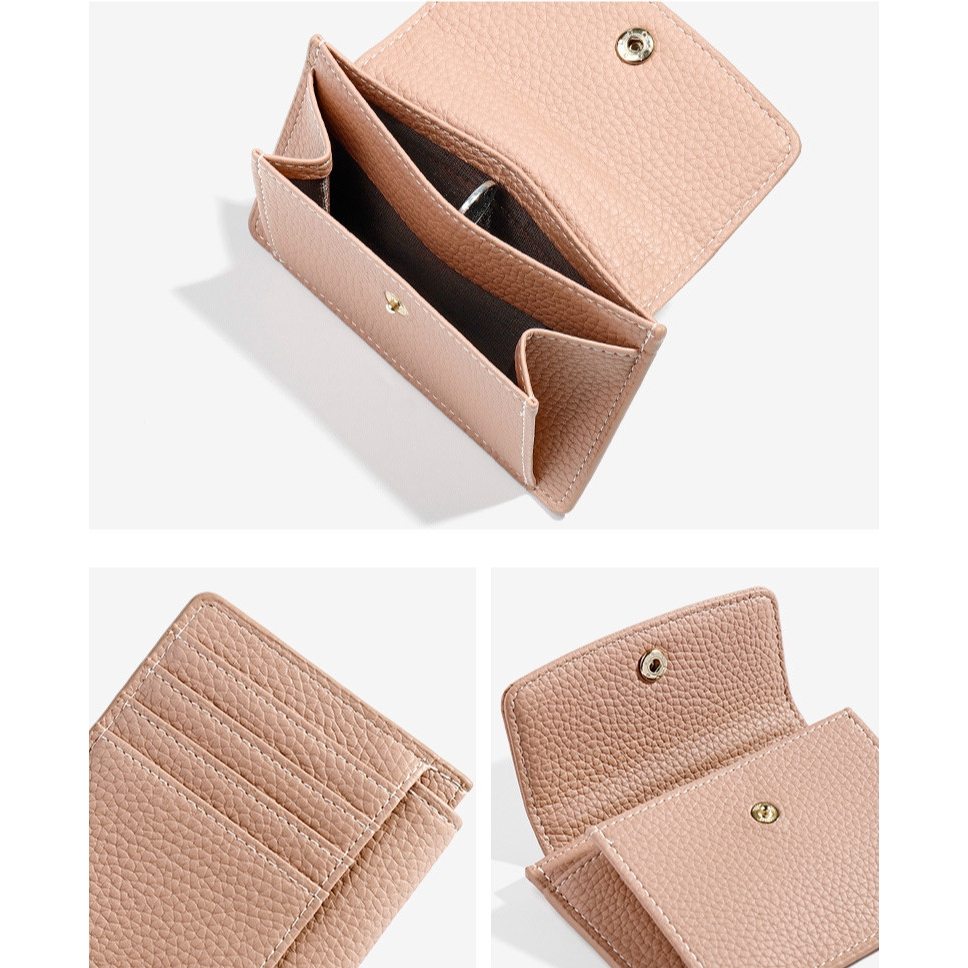 MINGKE Ví Nữ Cầm Tay Thời Trang Hàn Quốc