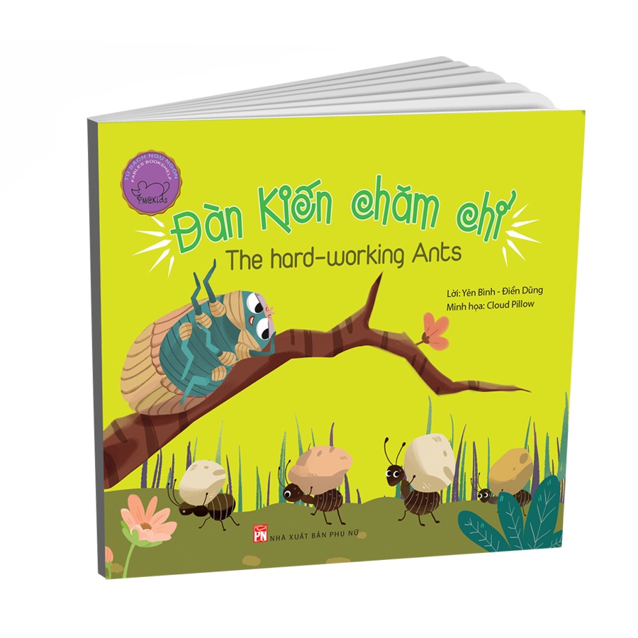 Sách - Ngụ Ngôn Song Ngữ Anh - Việt: Đàn Kiến Chăm Chỉ