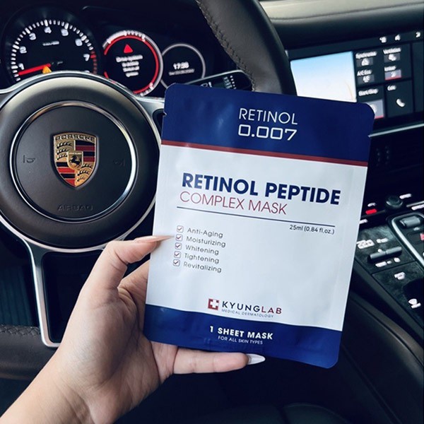 Mặt nạ Kyung Lab Retinol Peptide hộp 3 miếng