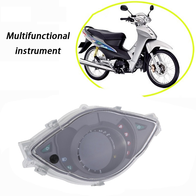 Màn hình LCD 7 màu cho xe Honda WAVE 100 Wave100R DIGITAL METER Alpha