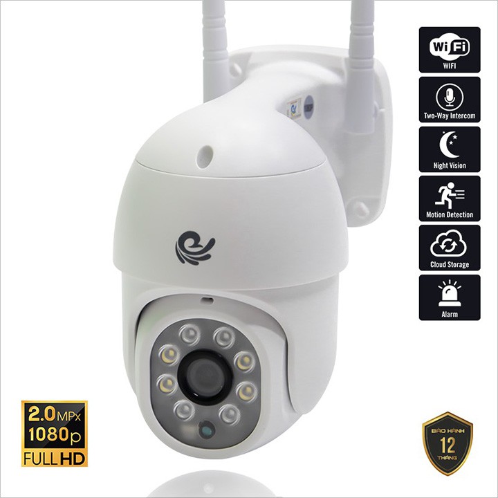 CAMERA PTZ YOOSEE 2.0MP/ CareCam PTZ  2.0MP Hãng/ Carecam PTZ 3.0MP Hãng,  NGOÀI TRỜI XOAY 360 - QUAY ĐÊM CÓ MÀU | BigBuy360 - bigbuy360.vn