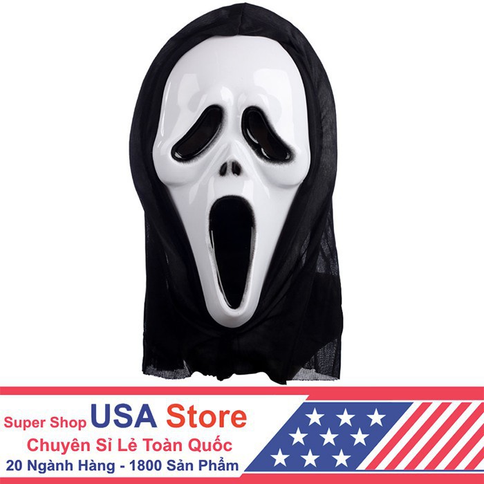Mặt nạ thần chết Scream Halloween Tchính hãng
